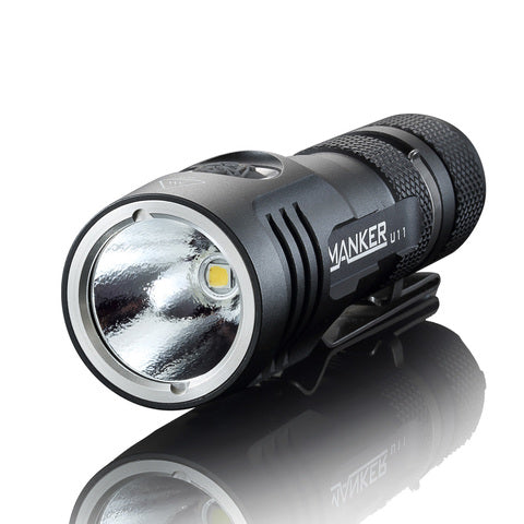 Manker U11 1 X 18650 1050 Lumen CREE XP-L LED Flashlight-Neutral-White