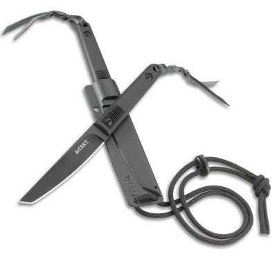 CRKT Sweet K.I.S.S. 2356 Ed Halligan Designed Fixed Blade Neck Knife (