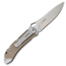 CRKT V.A.S.P. 7480 Plain Edge Steve Jernigan Designed Folding Knife (3.71 Inch Blade)