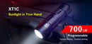 Klarus XT1C 1 x 16340 700 Lumen CREE XP-L HI V3 LED Flashlight
