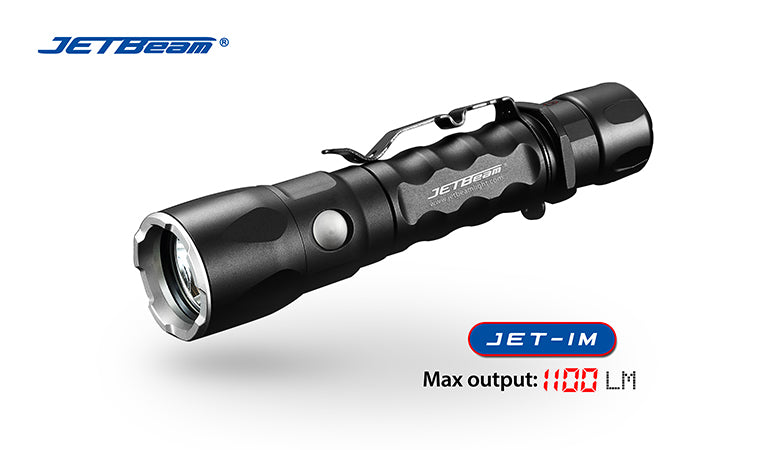 Jetbeam IM 1100 Lumen 1 x 18650 CREE XP-L HI LED Flashlight
