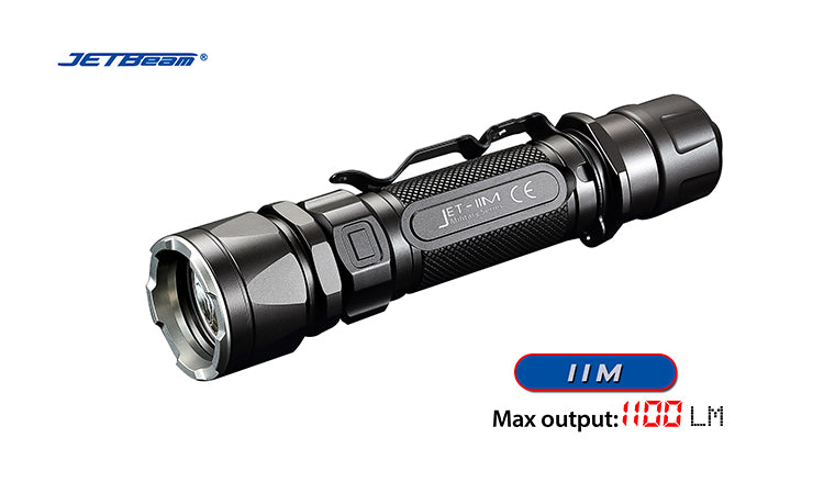 Jetbeam IIM 1100 Lumen Flashlight 1 x 18650 CREE XP-L HI LED
