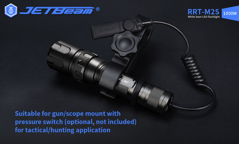 JetBeam RRT-M2S 480 Lumen LEP Laser Flashlight 1 * 21700 Battery 3280f