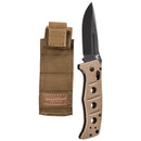 Benchmade Adamas 2750BKSN Shane Sibert Design Automatic Folding Knife - Sand