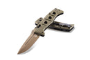 Benchmade 2750FE-2 Adamas Automatic Folding 3.78in Flat Earth CruWear Steel Blade