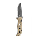 Benchmade 2750SGY-3 Adamas Automatic Folding Knife 3.78in Grey CruWear Steel Blade
