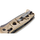 Benchmade 2750SGY-3 Adamas Automatic Folding Knife 3.78in Grey CruWear Steel Blade