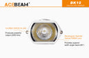 Acebeam BK10 2,000 Lumen Wide Angle Micro-USB Rechargeable Bicycle Light 1 x 21700 Battery