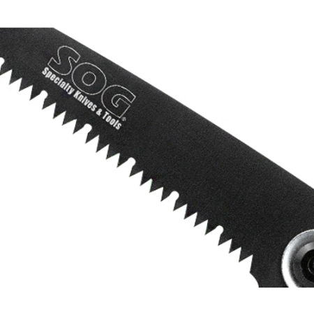 SOG Folding Saw w/ Nylon Sheath 8.25in High Carbon Steel Blade