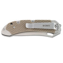 CRKT V.A.S.P. 7480 Plain Edge Steve Jernigan Designed Folding Knife (3.71 Inch Blade)