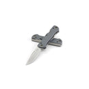 Benchmade 317 Weekender Multi-Bladed Pocket Knife Clip-Point S30V Steel Blade Gray G10 Handles