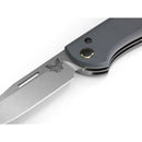 Benchmade 317 Weekender Multi-Bladed Pocket Knife Clip-Point S30V Steel Blade Gray G10 Handles