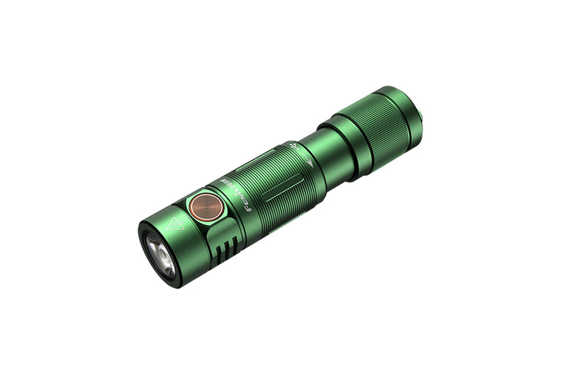 Fenix E05R - Mint Green 400 Lumen Rechargeable Flashlight Built-in 320 mAh Battery