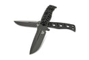 Benchmade 375BK-1 Adamas Fixed Blade Knife 4.2in Cobalt Black CruWear Steel Blade