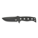 Benchmade 375BK-1 Adamas Fixed Blade Knife 4.2in Cobalt Black CruWear Steel Blade
