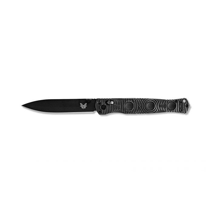 Benchmade 391BK SOCP Folding Knife CF Elite Handles 4.47in D2 Steel Blade