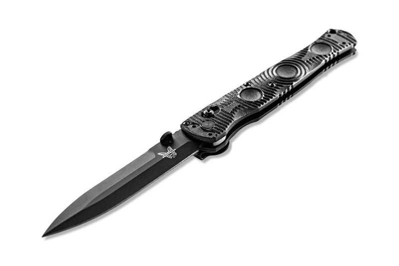 Benchmade 391BK SOCP Folding Knife CF Elite Handles 4.47in D2 Steel Blade