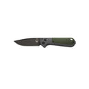 Benchmade 430BK Redoubt 3.55in CPM-D2 Black Steel Blade Textured Grivory Handles