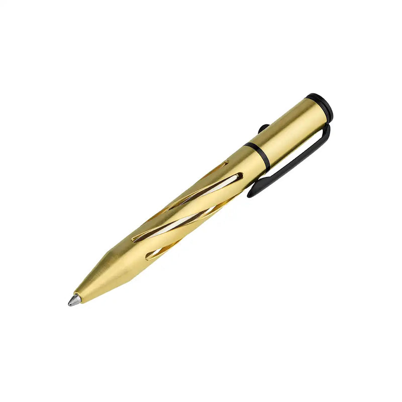 Olight Limited Edition O'Pen Mini Portable Ballpoint Pen Brass