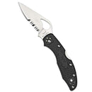 Spyderco Byrd Meadowlark 2 FRN BY04PSBK2 Folding Knife - Combo