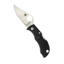 Spyderco Manbug MBKP Folding Knife Black FRN Handles 1.95in VG-10 Steel Satin Blade