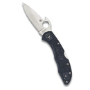 Spyderco Delica 4 Emerson Opener Plain-Edge Folding Knife - C11PGYW