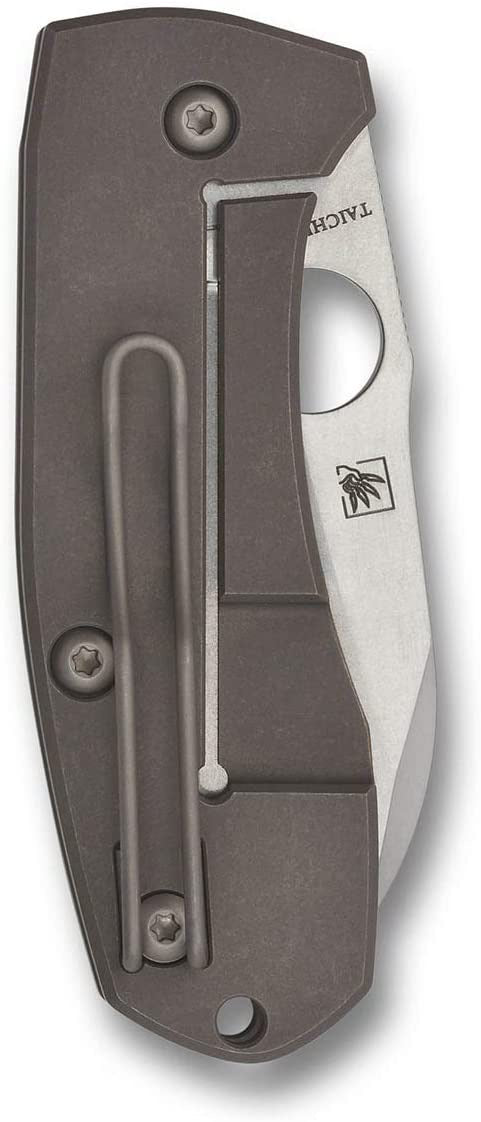 Spyderco Techno 2 Titanium Folding Knife 2.52in Blade w/ CTS-XHP Steel - C158TIP2