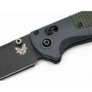 Benchmade 430BK Redoubt 3.55in CPM-D2 Black Steel Blade Textured Grivory Handles