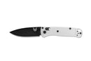 Benchmade 533BK-1 Mini Bugout White Grivory Handles 2.82in Black Blade S30V Steel