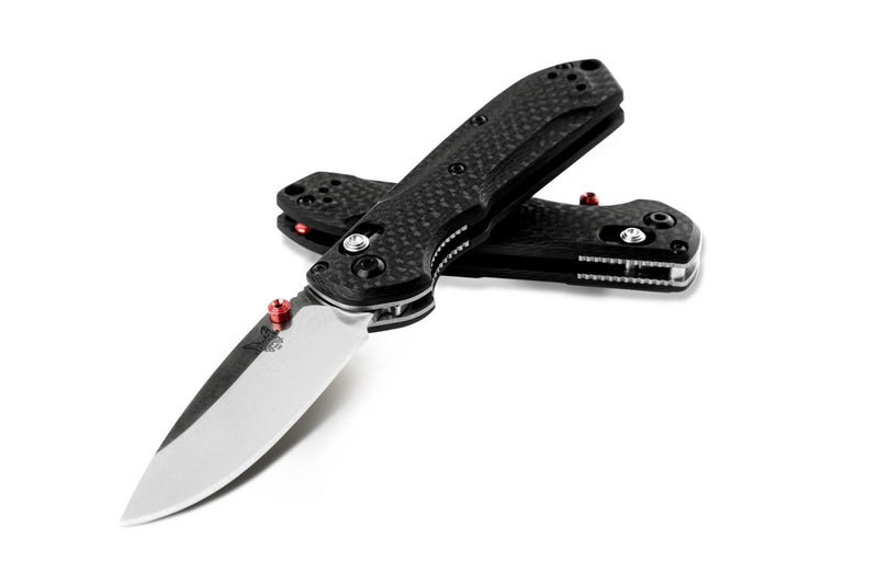 Benchmade 565-1 Mini Freek Folding Knife 3in Blade S90V Steel Carbon Fiber Handles