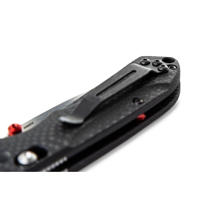 Benchmade 565-1 Mini Freek Folding Knife 3in Blade S90V Steel Carbon Fiber Handles