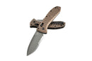 Benchmade 5700SGY-1 Presidio Automatic Folding Knife 3.72in Grey M4 Steel Serrated Blade