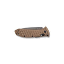 Benchmade 5700SGY-1 Presidio Automatic Folding Knife 3.72in Grey M4 Steel Serrated Blade