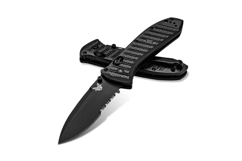Benchmade 570SBK-1 Folding Knife CF Elite Handles 3.72in Blade S30V Steel