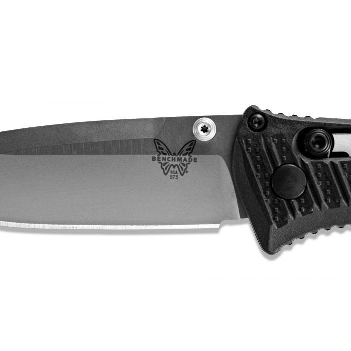 Benchmade 575-1 Mini Presidio II Carbon Fiber Elite Handle Folding Knife 3.20" S30V Satin Plain Blade