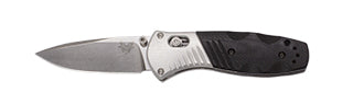 Benchmade Mini-Barrage 586 Plain Edge Folding Knife (2.91 Inch Blade)
