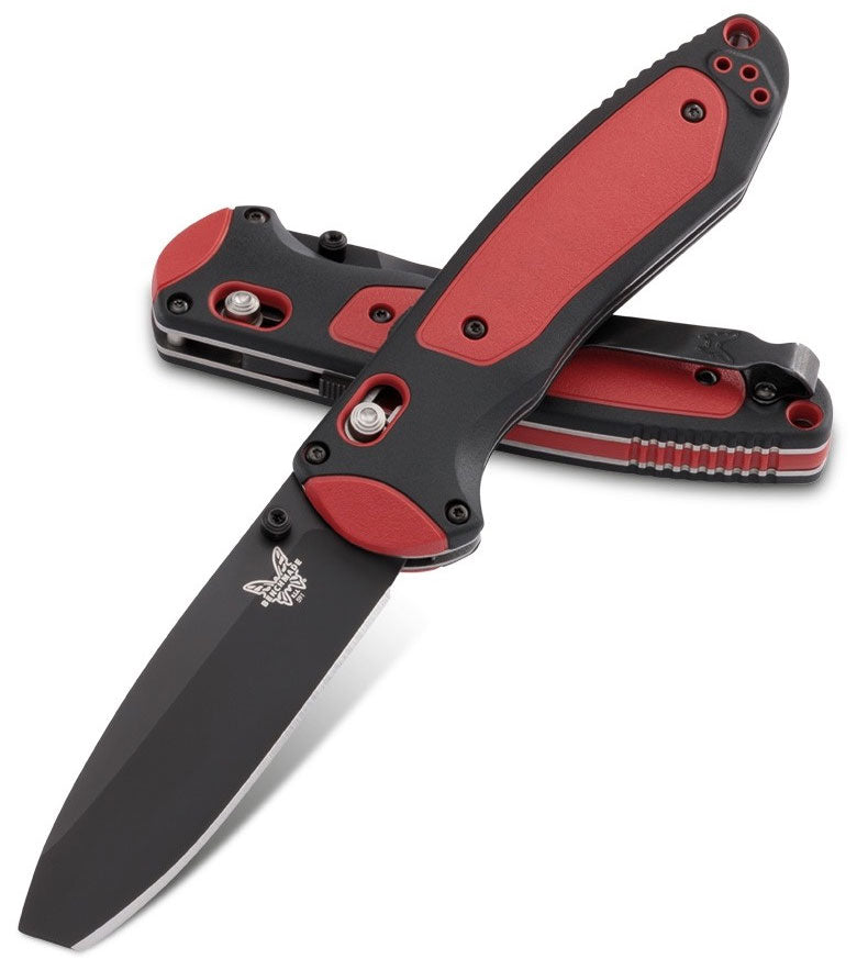 Benchmade 591BK Boost AXIS Assisted Opening Rescue Folding Knife - 3.4in CPM-3V Steel Blade