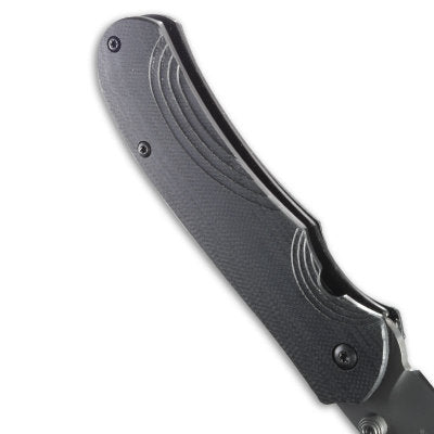 CRKT Incendor 6870 Ken Steigerwalt Designed Plain Edge Folding Knife (2.96 Inch Blade)