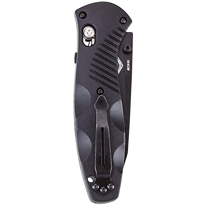 Benchmade 583SBK Barrage Tanto Assisted Opening Folding Knife - Black / Combo