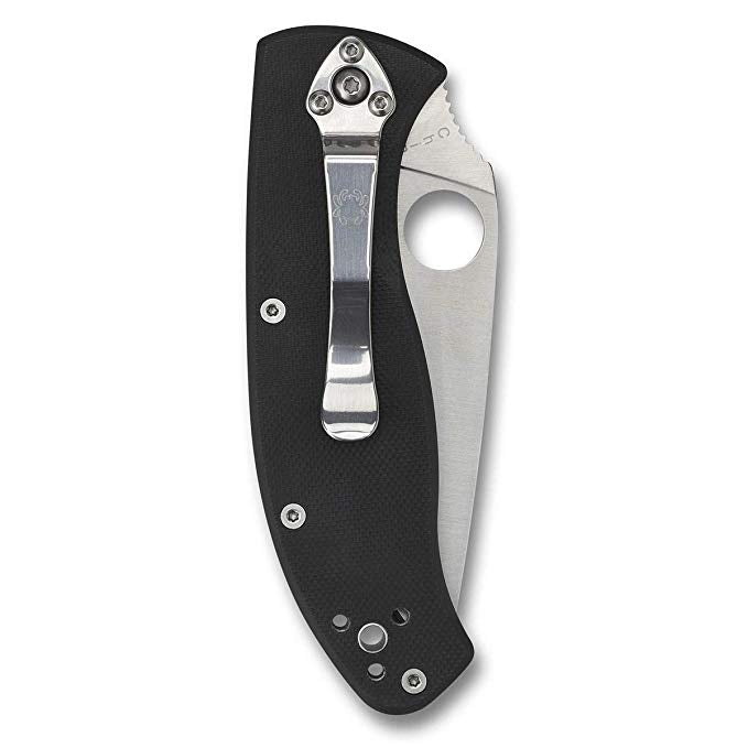 Spyderco Tenacious  C122GP Folding Knife - Plain