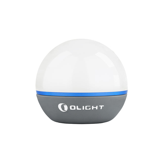 Olight Obulb Basalt Grey Portable Rechargeable White / Red LED Mini Lantern 55 Lumens