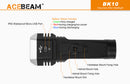 Acebeam BK10 2,000 Lumen Wide Angle Micro-USB Rechargeable Bicycle Light 1 x 21700 Battery