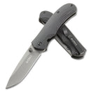 CRKT Incendor 6870 Ken Steigerwalt Designed Plain Edge Folding Knife (2.96 Inch Blade)