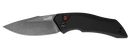Kershaw Launch 1 7100BW Automatic Knife Black Aluminum (3.4" BlackWash CPM 154)