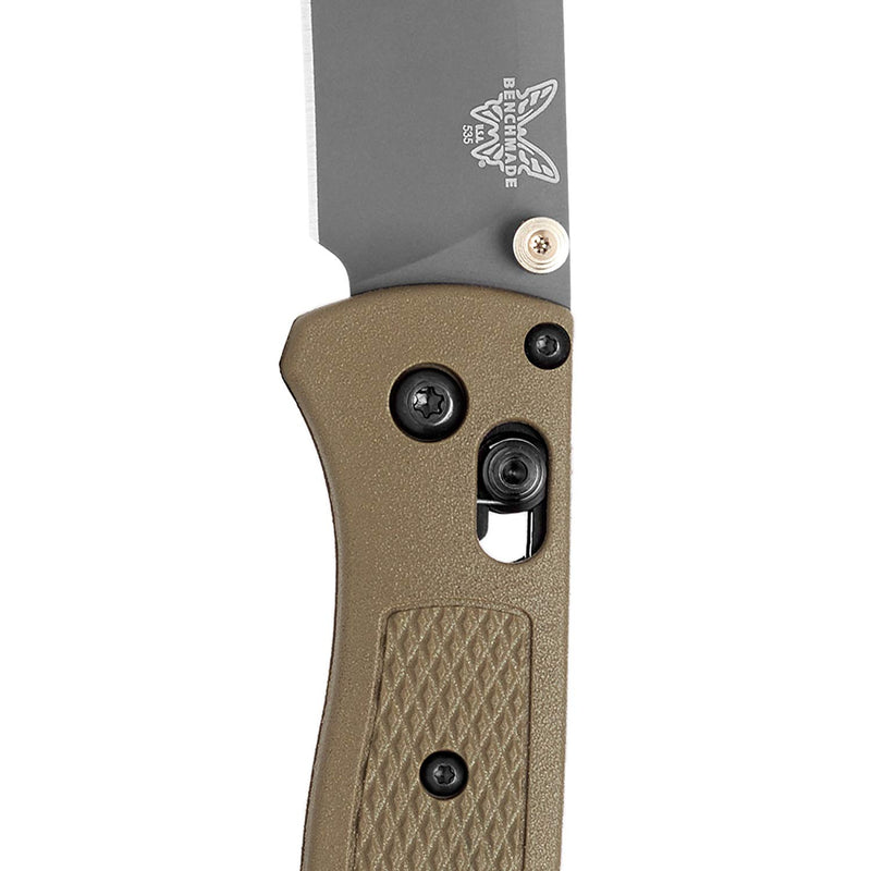 Benchmade Bugout 535GRY-1 Folding Knife 3.24in S30V Steel Blade