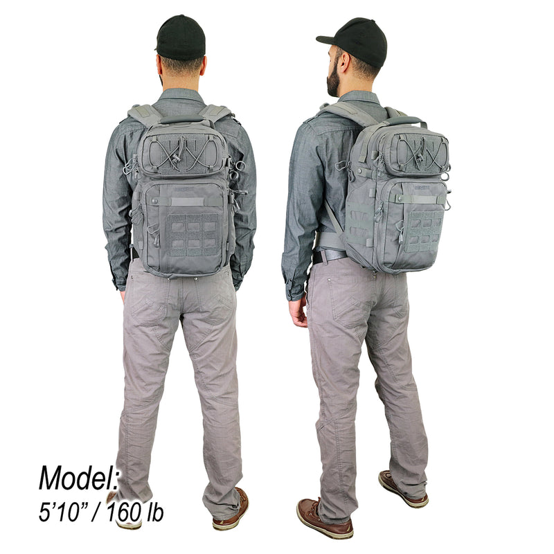 Vanquest TRIDENT-21 (Gen-3) Quick-Access Backpack - Black