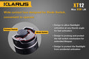 Klarus XT12 1 x 18650 / 2 x CR123A CREE XM-L2 U2 930 Lumen LED Flashlight