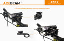 Acebeam BK10 2,000 Lumen Wide Angle Micro-USB Rechargeable Bicycle Light 1 x 21700 Battery