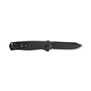 Benchmade 8551BK Mediator Automatic Folding Knife 3.3in Reverse Tanto Blade S90V Steel