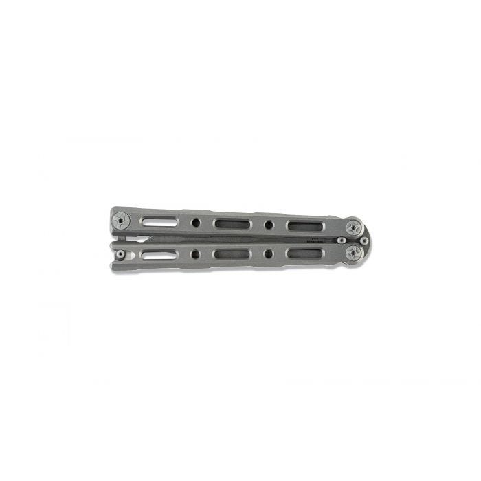 Benchmade 85 BaliSong Butterfly Knife Integral Titanium Handle 4.4in